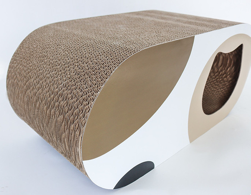 Corrugated Paper Scratch Pads Cat Play House For Indoor Cats