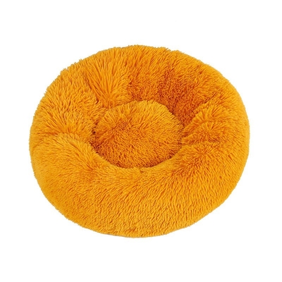 Pink Fluffy Dog Bed Mat Round Pet House Winter Warm Dog Pad Pet Supplies
