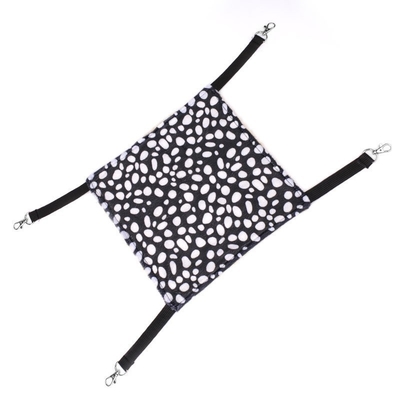 Hanging Cat Cashmere Nest Cow Print Pet Hammock Double Layer Thickened