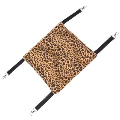 Hanging Cat Cashmere Nest Cow Print Pet Hammock Double Layer Thickened