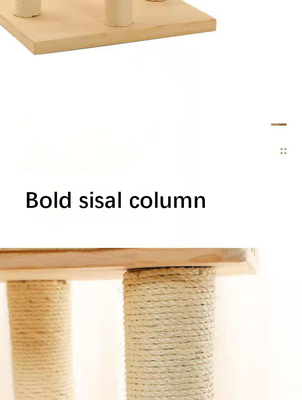 Detachable Modern Cat Tree Cat Climbing Frame Skin Friendly