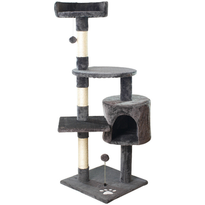 Wood Fluff Cat Christmas Tree Cute Moonlight Cat Climbing Frame