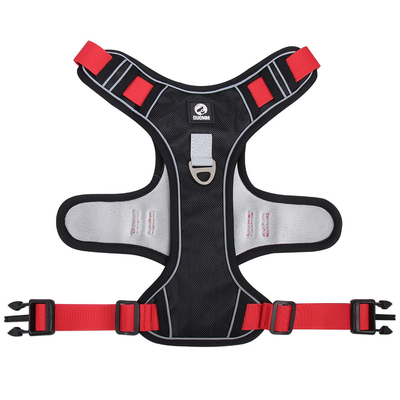 Reflective Dog Oxford Adjustable Straps Harness Vests For Safe Walking