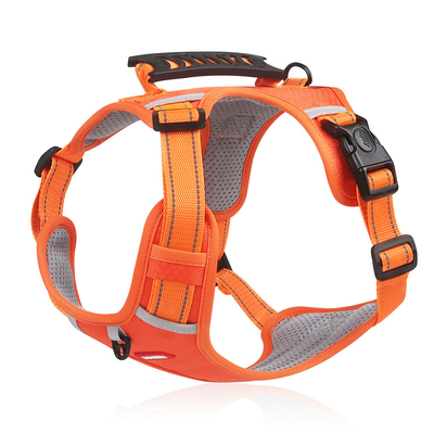 Lightweight Pet Oxford Cloth Harness Vest Reflective Strips For Pets