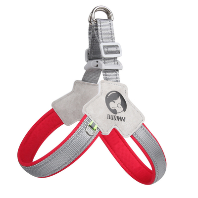 Sheepskin Fabric And Fine Fabric Pet Reflective Harness Vest For Walking