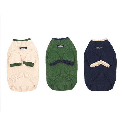 Autumn And Winter Styles Pet Casual Design Clothing With Ribbed Cuffs