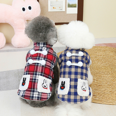 Autumn/Winter Outdoor Cotton Sweaters Coat Thickened Dog Coat Clothes