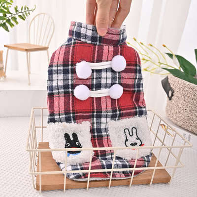 Autumn/Winter Outdoor Cotton Sweaters Coat Thickened Dog Coat Clothes