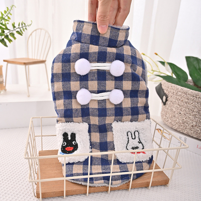 Autumn/Winter Outdoor Cotton Sweaters Coat Thickened Dog Coat Clothes