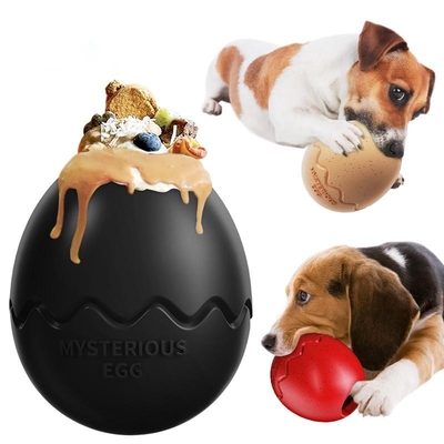 Stuffed Dog Top Slow Food Pet Tough Chew Toys