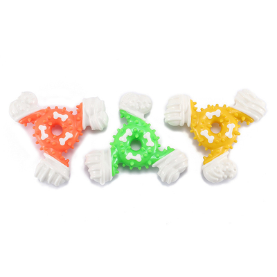 Triangular Nylon PA Pets Chew Toy To Dog Clean Teeth