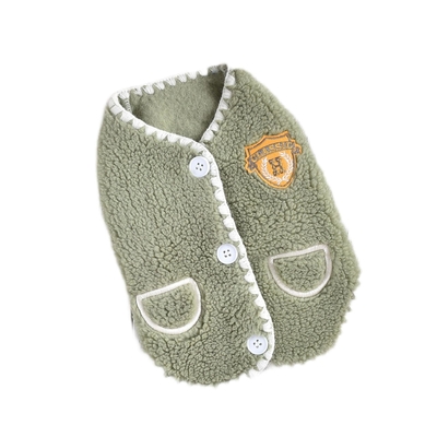 New Preppy Waistcoat Vest Cute Pet Clothing And Accessories Winter Teddy Cat Clothes