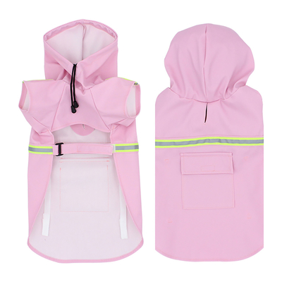 Waterproof Material Pet Raincoat Poncho Type Big Dog Clothes Pet Clothing And Accessories