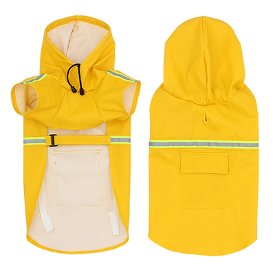 Waterproof Material Pet Raincoat Poncho Type Big Dog Clothes Pet Clothing And Accessories