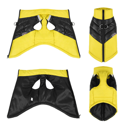 Pet Padded Vest Waterproof Warm Dog Clothing Reflective Comfortable