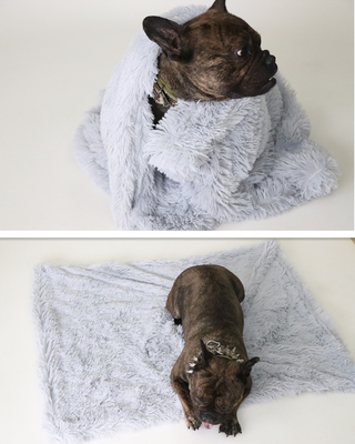 Plush Pet Mat Double Layer Pet Blanket Dog Mat Cat Blanket Warm And Comfortable