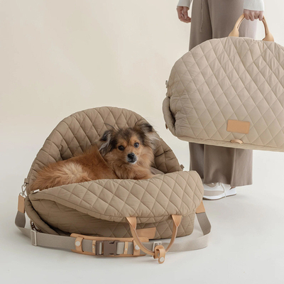 Nylon Waterproof Pet Bag Detachable Handbag Car Dual-Purpose Travel Cat Pet Kennel