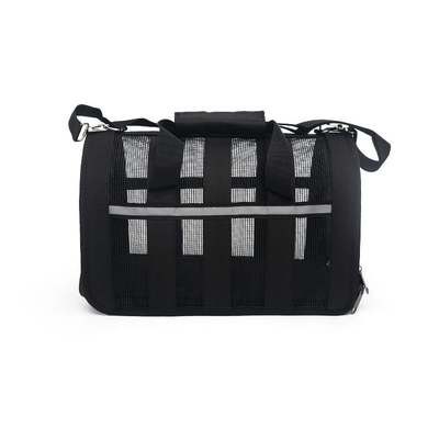 Dog And Cat Portable Handbag With Breathable Mesh On Four Sides Foldable Pet Cage