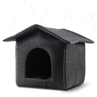 Enclosed And Waterproof Pet Carrier Cage Outdoor Warm And Waterproof Cat Dog Kennel