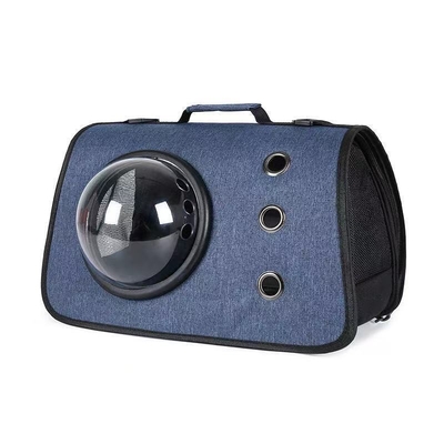 Portable Cat Bag Lightweight Folding Large Space Pet Carrier Cage Capsule Breathable