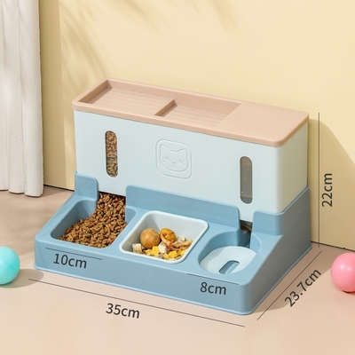 Pet Drinker Cat Automatic Smart Refill Feeder Dog Dog Cat Bowl Dog Bowl Combination