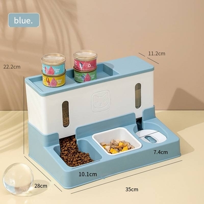 Pet Drinker Cat Automatic Smart Refill Feeder Dog Dog Cat Bowl Dog Bowl Combination