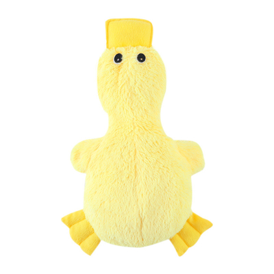 Pet Plush Toy Simulates noise Duck Large Toy Puzzle  Grinding Teeth Cleaning Teeth chew