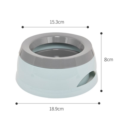 Pet Non Slip Car Drink Water Bowl Non Wet Mouth Dog And Cat Bowl