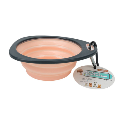Pet Collapsible Portable Adjustable Silicone Dog Bowl Slow Eating