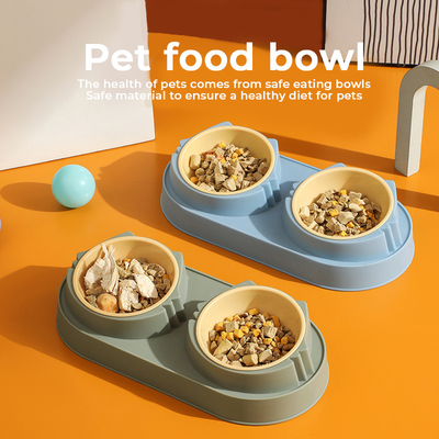 Customizable Ceramic Pet Food Bowl with Stainless Steel Material