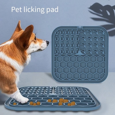 Silicone Suction Cup Licking Pad Cats And Dogs Slow Food Mat For For Food And Water