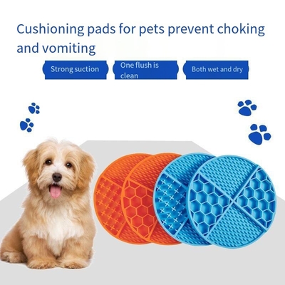 New Pet Honeycomb Licking Pad Anti-Choking Anti-Vomiting Stress-Relieving Pet Slow Food Mat