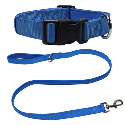 Pet Adjustable Leash And Diving Nylon Collar Anti-Escape Dog Walking Set