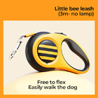 Pet Leash Small Bee Shape Retractable Automatic Dog Leash