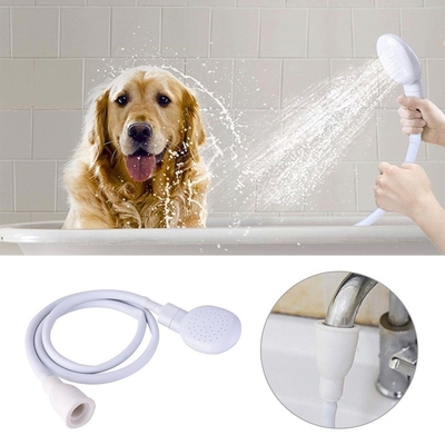 Pet Cleaning Brush Sprayer Animal Shower Quick Contact Nozzle