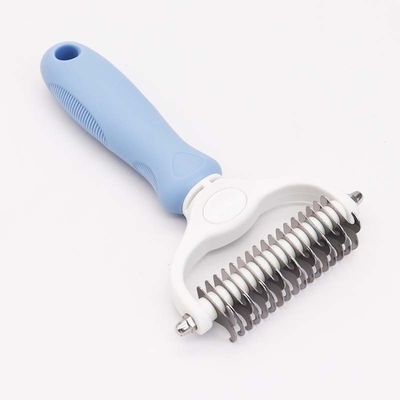 Wholesale Pet Double Sided Knotting Hair Brush Special Grooming Rake Comb For Dogs And Cats