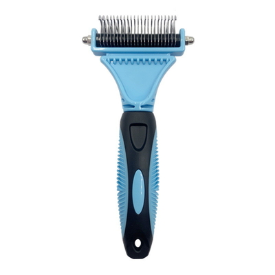 Pet Double-sided Stainless Steel Knot Brush For Dogs And Cats Skin-friendly Hair Remover Comb