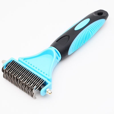 Pet Double-sided Stainless Steel Knot Brush For Dogs And Cats Skin-friendly Hair Remover Comb