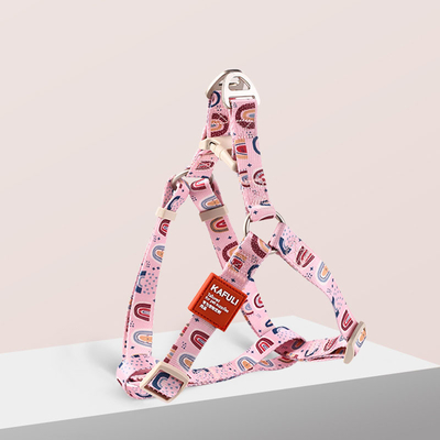 Pet Printed Harness Medium And Large Dogs Anti Breakaway Vest Style Leash
