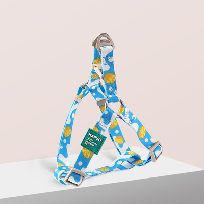 Pet Printed Harness Medium And Large Dogs Anti Breakaway Vest Style Leash