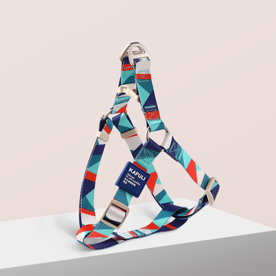 Pet Printed Harness Medium And Large Dogs Anti Breakaway Vest Style Leash