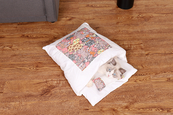 Cat Nest Cloth Closed Pet Bed Mat For Durability And Cozy Comfort
