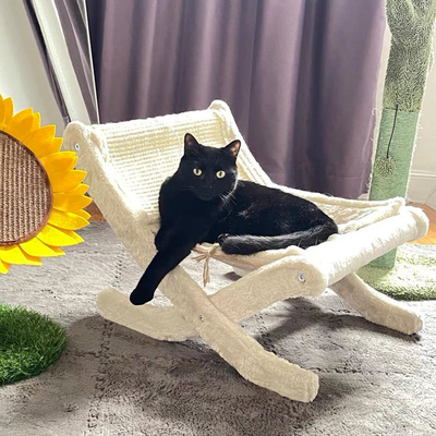 Pet Cat Sofa Bed Sunbathing Chair Sleeping Recliner Cat Scratching Board Cat Scratching Board