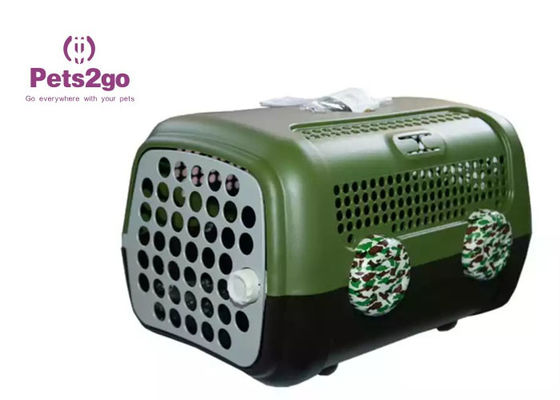 Clear Top Load Two Door 2kg Pet Carrier Cage