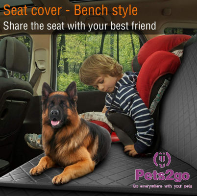 Velcro Opening Linen 52X102CM Dog Car Booster