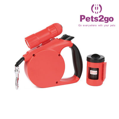 Material Abs Plastic Dog Collar Leash retractable dog lead Retractable Pet Leash