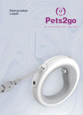 3m Hands Free Polyester Retractable Pet Leash