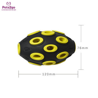 Lightweight Red rubber 81x62mm Dog Fetch Ball