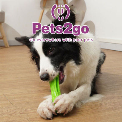 Cute Shaped 142x447mm Rubber Chew Toys for teeth grinding