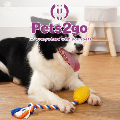 Vocalize Tellow Plastic 127X78mm Dog Chew Toys